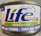 LIFECAT NEW FILETTO TONNO/CERNIA GR 85