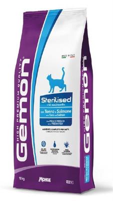 GEMON CAT STERILIZED TONNO/SALMONE KG 10