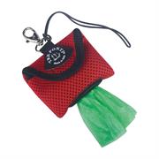 DISPENSER SACCHETTI IGIENICI ROSSO