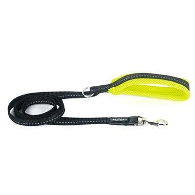 3P GUINZAGLIO IMBOTTITO FLUO CM 125 GIALLO