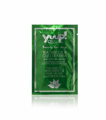 YUUP SALVIETTE TEA TREE OIL E OLIO DI NEEM