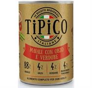 TIPICO MAIALE/ORZO/VERDURE GR 400