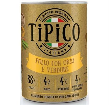 TIPICO POLLO/ORZO/VERDURE GR 400