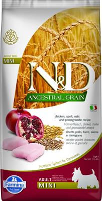 ND DOG ANCESTRAL MINI POLLO/MELOGRANO KG 7