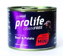 PROLIFE DOG UM GRAIN FREE MINI MANZO GR 200 NEW