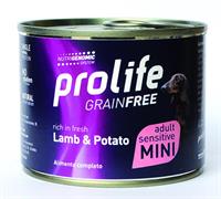 PROLIFE DOG UM GRAIN FREE MINI AGNELLO GR 200 NEW