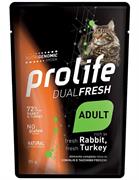PROLIFE CAT UM  DUAL BUSTE CONIGLIO/TACCHINO 12 X GR 85 NEW