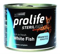 PROLIFE CAT UM STERILIZED PESCE BIANCO GR 200 NEW
