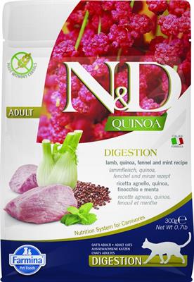 ND CAT QUINOA DIGESTIION AGNELLO/FINOCCHIO/MENTA GR 300