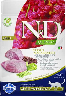 ND CAT QUINOA WEIGHT AGNELLO/BROCCOLI/ASPARAGI GR 300