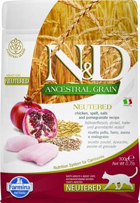 ND CAT ANCESTRAL NEUTERED POLLO/MELOGRANO GR 300