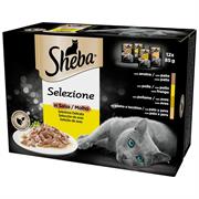 SHEBA SELEZIONE DELICATA SALSA BUSTE 12 X GR 85
