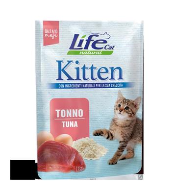 LIFECAT BUSTE KITTEN 30 X GR 70 TONNO
