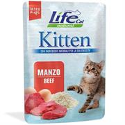 LIFECAT BUSTE KITTEN 30 X GR 70 MANZO