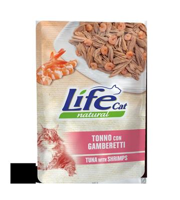 LIFECAT BUSTE 30 X GR 70 TONNO/GAMBERETTI