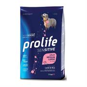 PROLIFE DOG SENSITIVE MEDIUM/LARGE AGNELLO/RISO KG 2,5