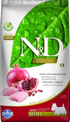 ND DOG PRIME MINI POLLO/MELOGRANO KG 2,5