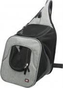 TX SAVINA BORSA FRONTALE CM 30X33X26 NERO/GRIGIO