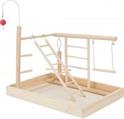 TX SPAZIO GIOCO UCCELLI IN LEGNO CM 34X26X25