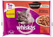 WHISKAS PURE DELIGHT GUSTOSO 4 X GR 85