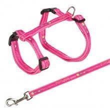 TX PETTORINA GATTO XL CON GUINZAGLIO CM 34-57
