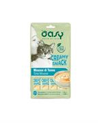 OASY CAT CREAMY SNACK 4 X GR 15 TONNO