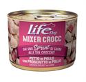 LIFEDOG MIXER CROC GR 150 PETTO DI POLLO/PROSCIUTTO