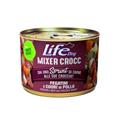 LIFEDOG MIXER CROC GR 150 FEGATINI E CUORI DI POLLO