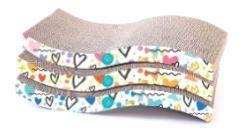 LEO TIRAGRAFFI IN CARTONE ONDA CM 43X22X6