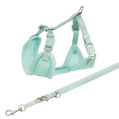 TX PETTORINA JUNIOR MORBIDA CON GUINZAGLIO M/L MENTA