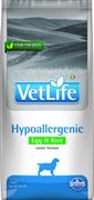 VET LIFE DOG HYPOALLERGENIC UOVO/RISO KG 12