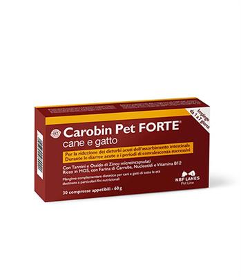 CAROBIN PET FORTE CANE/GATTO 30 CPR