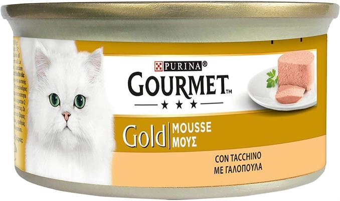 GOURMET GOLD MOUSSE TACCHINO GR 85