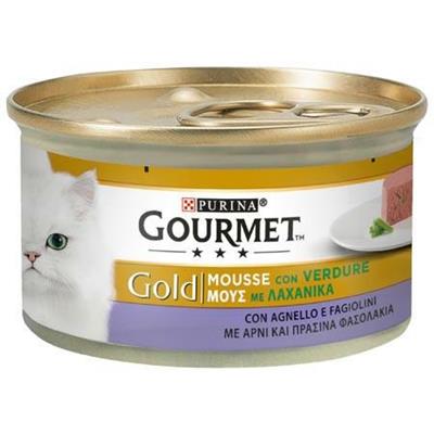 GOURMET GOLD MOUSSE AGNELLO/FAGIOLINI GR 85