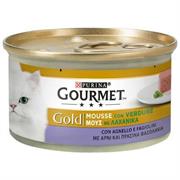 GOURMET GOLD MOUSSE AGNELLO/FAGIOLINI GR 85