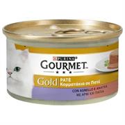 GOURMET GOLD PATÈ AGNELLO/ANATRA GR 85