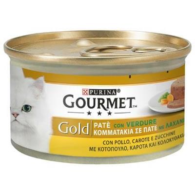 GOURMET GOLD PATÈ POLLO/CAROTE/ZUCCHINE GR 85