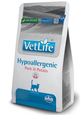 VET LIFE CAT HYPOALLERGENIC MAIALE/PATATE GR 400