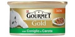 GOURMET GOLD DADINI CONIGLIO/CAROTE GR 85