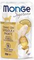 MONGE CAT SUPREME BUSTE TONNO/SPIGOLA/PATATE 24 X GR 80