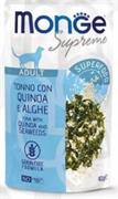 MONGE CAT SUPREME BUSTE TONNO/QUINOA/ALGHE 24 X GR 80