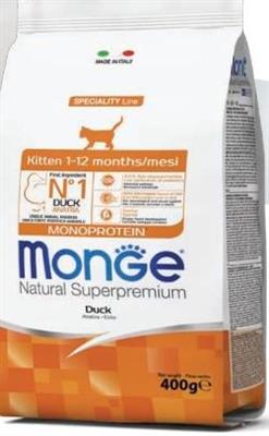 MONGE CAT KITTEN ANATRA GR 400