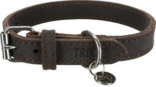 TRIXIE COLLARE RUSTIC M CM 37/44 GRIGIO
