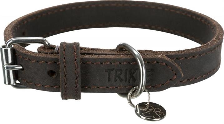 TRIXIE COLLARE RUSTIC L-XL CM 57/66 GRIGIO