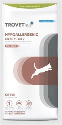 TROVET KITTEN HYPOALLERGENIC TACCHINO KG 1,2