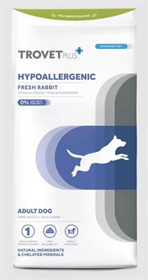 TROVET DOG HYPOALLERGENIC CONIGLIO KG 10