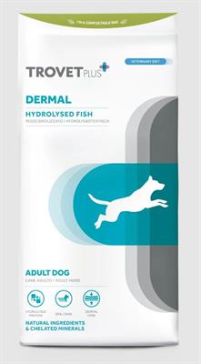 TROVET DOG DERMAL HYDROLISED PESCE KG 10