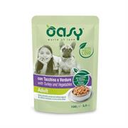 OASY DOG STRACCETTI BUSTA TACCHINO/VERDURA 22 X GR 100