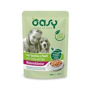 OASY DOG STRACCETTI BUSTA SENIOR TACCHINO/PISELLI 22 X GR 100