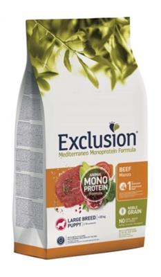 EXCLUSION MEDIT NOBLE LARGE PUPPY MANZO 12 KG